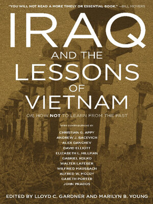 cover image of Iraq and the Lessons of Vietnam